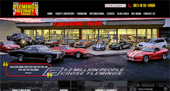 Desktop Screenshot of flemingsultimategarage.com